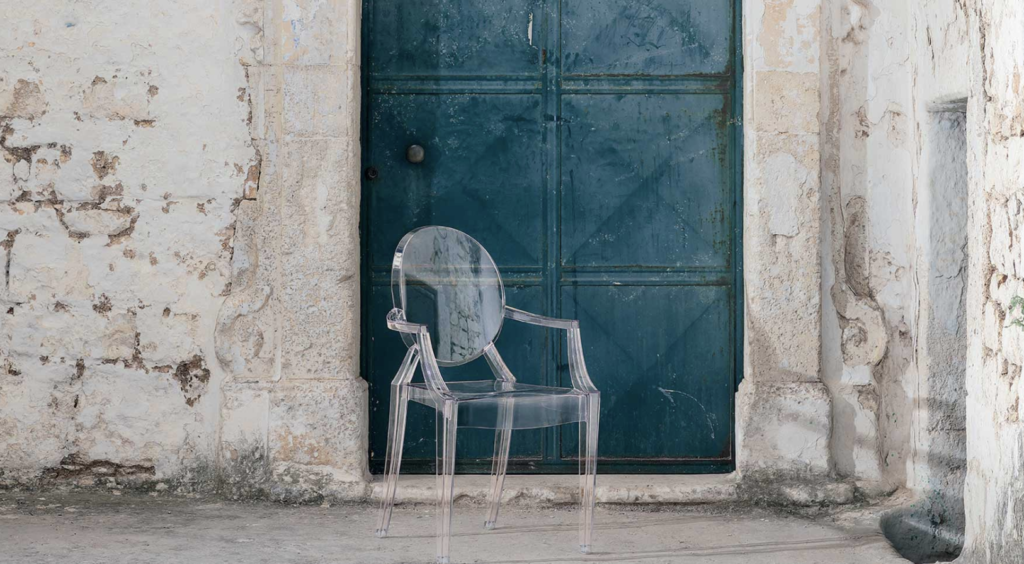 chair and a half brown