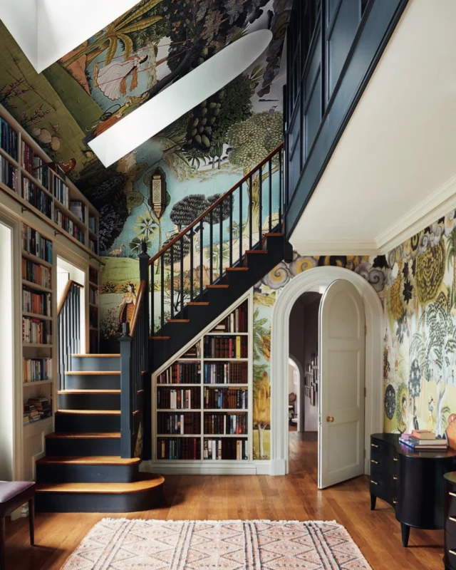 My new book, ‘Natural Living By Design’ @vendomepress finally came out on Wednesday. We can’t resist sharing more of it with you. Because we all want our homes to uplift and enthrall us, to be a place of refuge from an uneasy world. All of us can create a sense of wonder and surprise in our homes. With a little ingenuity you can incorporate the sights, scents and sounds of nature into your home and improve your quality of life. It could be an entry hall covered in a punchy scenic  wallpaper or something as simple as a huge bunch of leaves on a table. Don’t feel bound by tradition. Find out how to link eco-conscious design with wellness and relaxation that also takes into account the sustainability of our planet. Change your worlld and pick up your copy today. Link in bio. Love, Melissa x